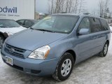 2010 Glacier Blue Kia Sedona LX #42188542