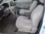 2004 Toyota Tacoma V6 PreRunner Xtracab Oak Interior