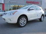 2011 Pearl White Nissan Rogue SV #42243898