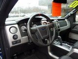 2010 Ford F150 SVT Raptor SuperCab 4x4 Raptor Black Interior