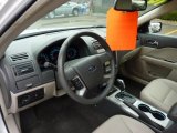 2010 Ford Fusion SEL V6 AWD Medium Light Stone Interior