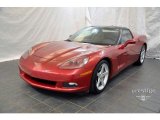 2005 Magnetic Red Metallic Chevrolet Corvette Coupe #42243630