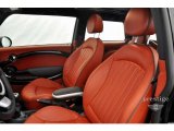 2010 Mini Cooper John Cooper Works Hardtop Lounge Redwood Leather Interior
