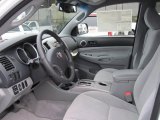 2011 Toyota Tacoma V6 PreRunner Double Cab Graphite Gray Interior