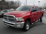 2010 Inferno Red Crystal Pearl Dodge Ram 2500 SLT Crew Cab 4x4 #42244211