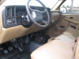 2000 Chevrolet Silverado 2500 Regular Cab 4x4 Tan Interior