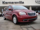 2011 Deep Cherry Red Crystal Pearl Chrysler Town & Country Touring - L #42244061