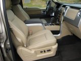 2011 Ford F150 Lariat SuperCrew 4x4 Pale Adobe Interior