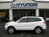2011 Frost White Pearl Hyundai Santa Fe SE AWD #42313888