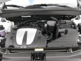 2011 Hyundai Santa Fe SE AWD 3.5 Liter DOHC 24-Valve VVT V6 Engine