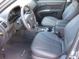2011 Hyundai Santa Fe Limited Cocoa Black Interior