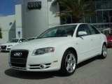 2007 Ibis White Audi A4 2.0T Sedan #4218708