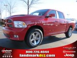 2011 Flame Red Dodge Ram 1500 Sport Crew Cab #42326849