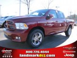 2011 Deep Cherry Red Crystal Pearl Dodge Ram 1500 Sport Crew Cab #42326852