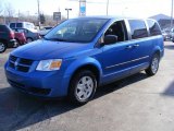 2008 Marathon Blue Pearl Dodge Grand Caravan SE #42326671