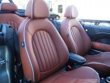 2008 Mini Cooper S Convertible Malt Brown English Leather Interior
