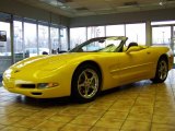 2000 Millennium Yellow Chevrolet Corvette Convertible #4219248