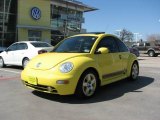 2002 Double Yellow Volkswagen New Beetle Special Edition Double Yellow Color Concept Coupe #4232166
