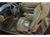 1997 Chrysler Sebring JXi Convertible Camel Interior