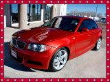 2009 Sedona Red Metallic BMW 1 Series 135i Coupe #42326945