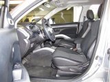2009 Mitsubishi Outlander SE Black Interior