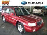 2001 Sedona Red Pearl Subaru Forester 2.5 S #42326805