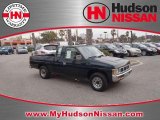 1993 Black Emerald Green Nissan Hardbody Truck Extended Cab #42378220