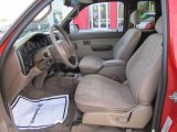 2000 Toyota Tacoma V6 PreRunner Extended Cab Oak Interior