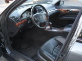 2004 Mercedes-Benz E 55 AMG Sedan Charcoal Interior