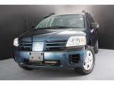 2005 Torched Steel Blue Pearl Mitsubishi Endeavor LS AWD #42378415