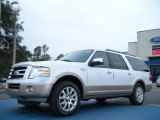 2011 White Platinum Tri-Coat Ford Expedition EL King Ranch #42378707