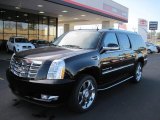 2011 Black Raven Cadillac Escalade ESV Luxury AWD #42378955