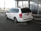 Clear White Kia Sedona in 2011