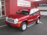 2007 Inferno Red Crystal Pearl Jeep Liberty Sport #42378985