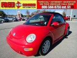 2004 Uni Red Volkswagen New Beetle GLS Convertible #42379237