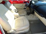 2004 Volkswagen New Beetle GLS Convertible Cream Beige Interior