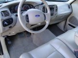 2003 Ford F150 Lariat SuperCab Medium Parchment Beige Interior