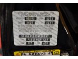 2003 XJ Color Code for Anthracite - Color Code: PEC
