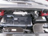 2008 Hyundai Tucson GLS 2.0 Liter DOHC 16-Valve VVT 4 Cylinder Engine