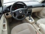 2001 Volkswagen Passat GLS Sedan Beige Interior