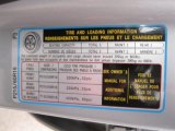 2006 Hyundai Tucson GL Info Tag