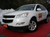 2009 Summit White Chevrolet Traverse LT AWD #42378802