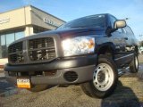 2008 Patriot Blue Pearl Dodge Ram 1500 ST Regular Cab #42378619