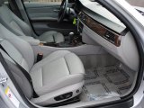 2007 BMW 3 Series 335i Sedan Grey Interior