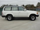 1997 Toyota Land Cruiser White