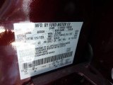 2011 F350 Super Duty Color Code for Royal Red Metallic - Color Code: UK