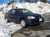 2002 Eternal Blue Pearl Honda Civic EX Coupe #4231647