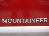 2002 Mercury Mountaineer  Marks and Logos