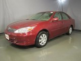 2003 Salsa Red Pearl Toyota Camry LE #42440352