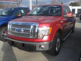 2011 Red Candy Metallic Ford F150 Lariat SuperCrew 4x4 #42440667